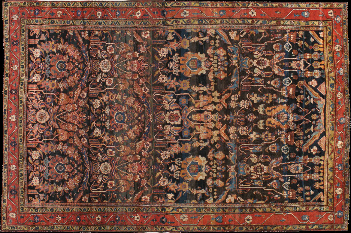 Antique mahal Carpet - # 10517