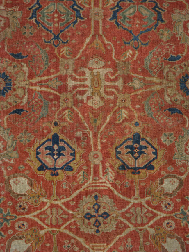 Antique mahal Carpet - # 10657