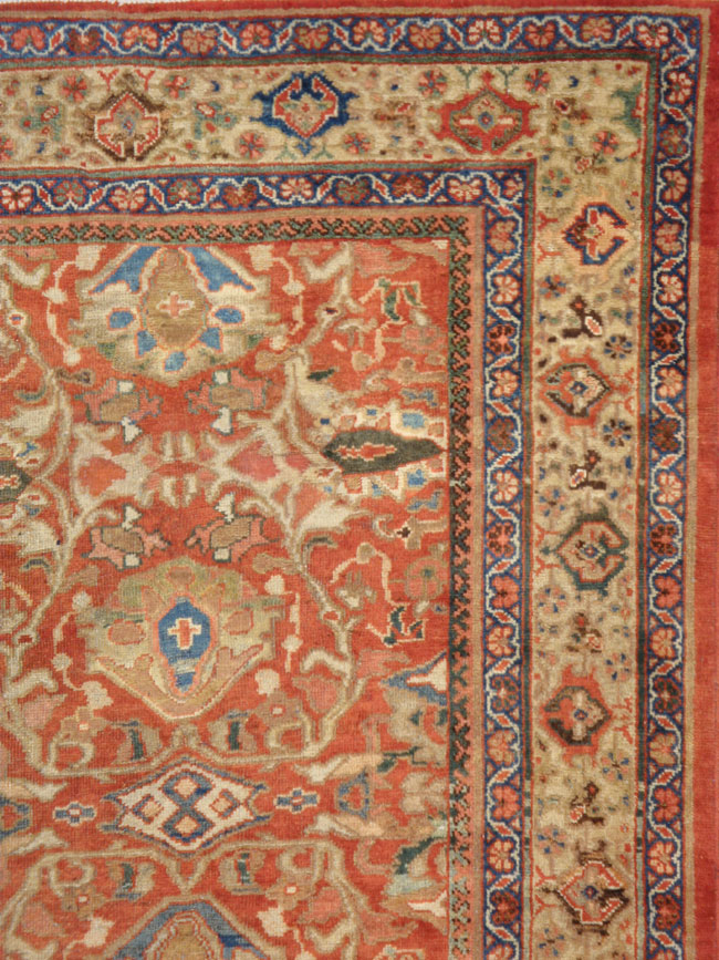 Antique mahal Carpet - # 10747