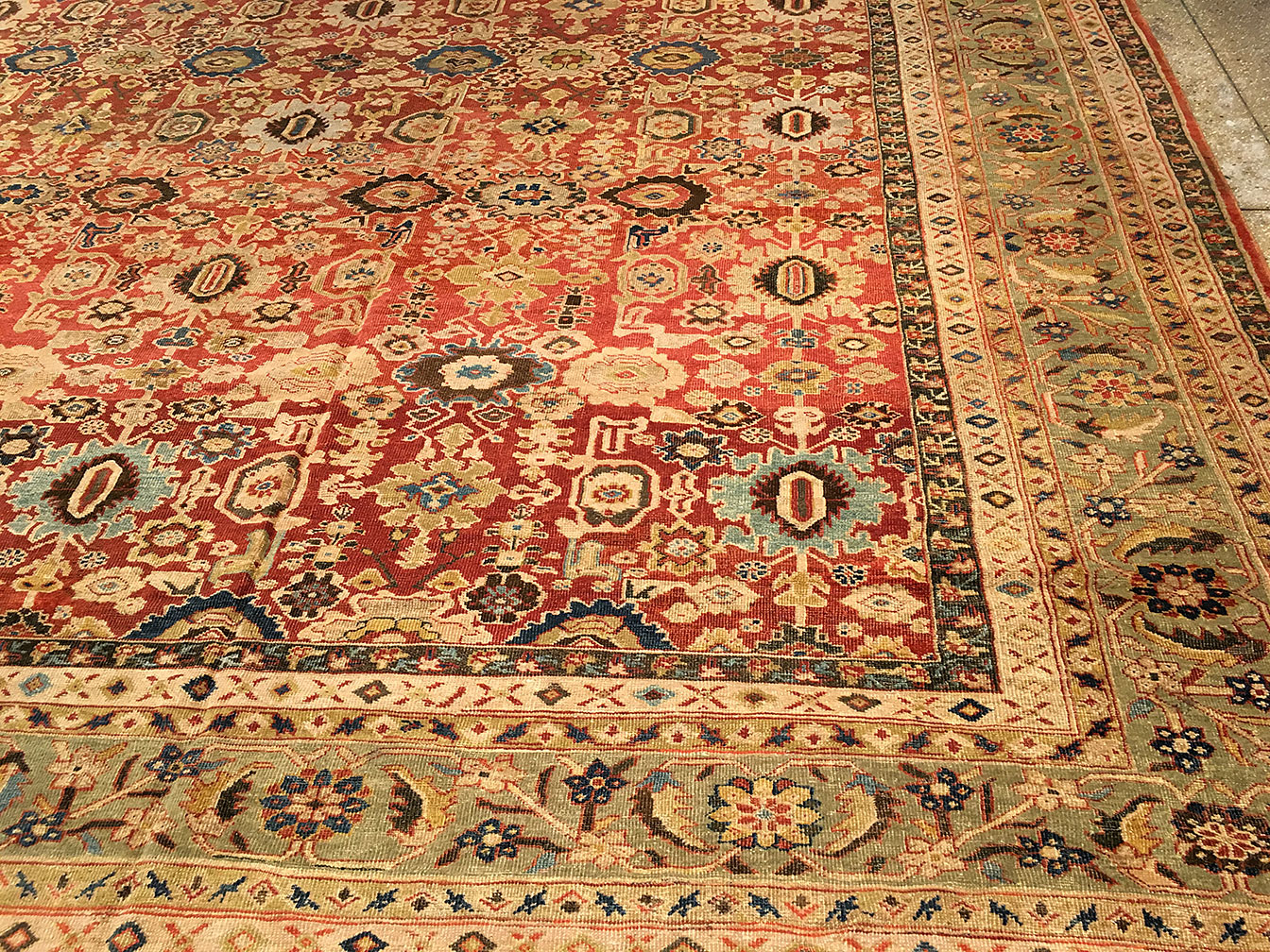 Antique mahal Carpet - # 11337