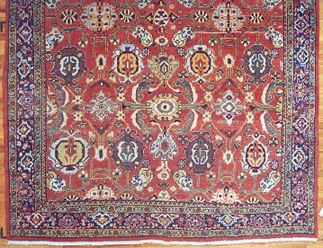 Antique mahal Carpet - # 1452