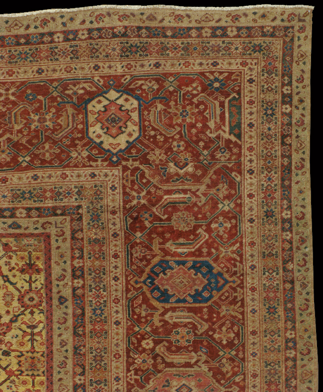 Antique mahal Carpet - # 4354