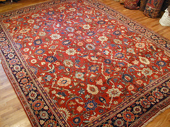 Antique mahal Carpet - # 4832