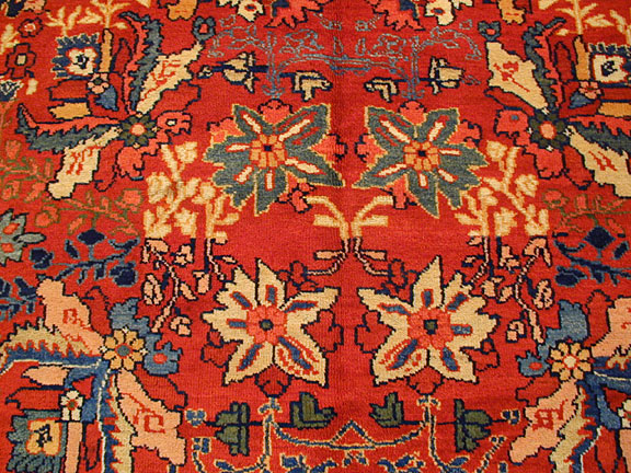 Antique mahal Carpet - # 4837