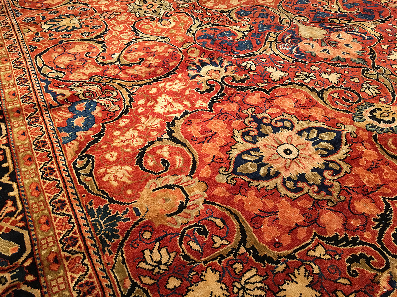 Antique mahal Carpet - # 51389