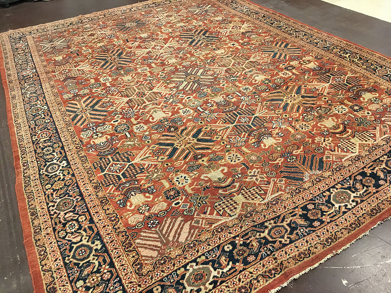 Antique mahal Carpet - # 52052