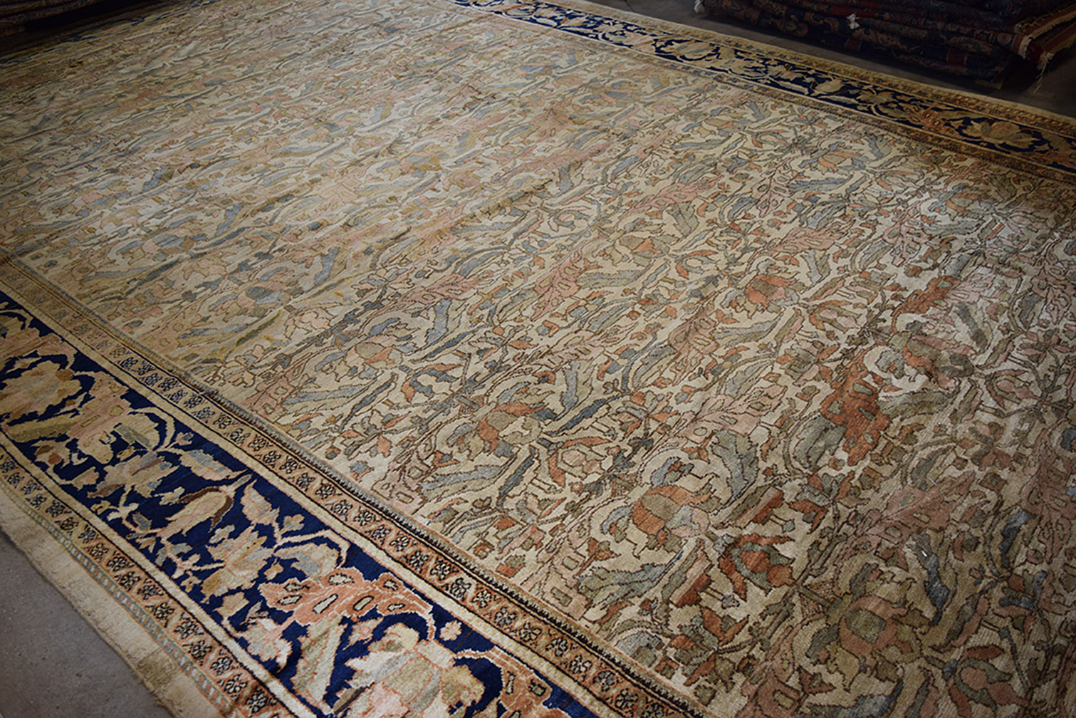 Antique mahal Carpet - # 52474