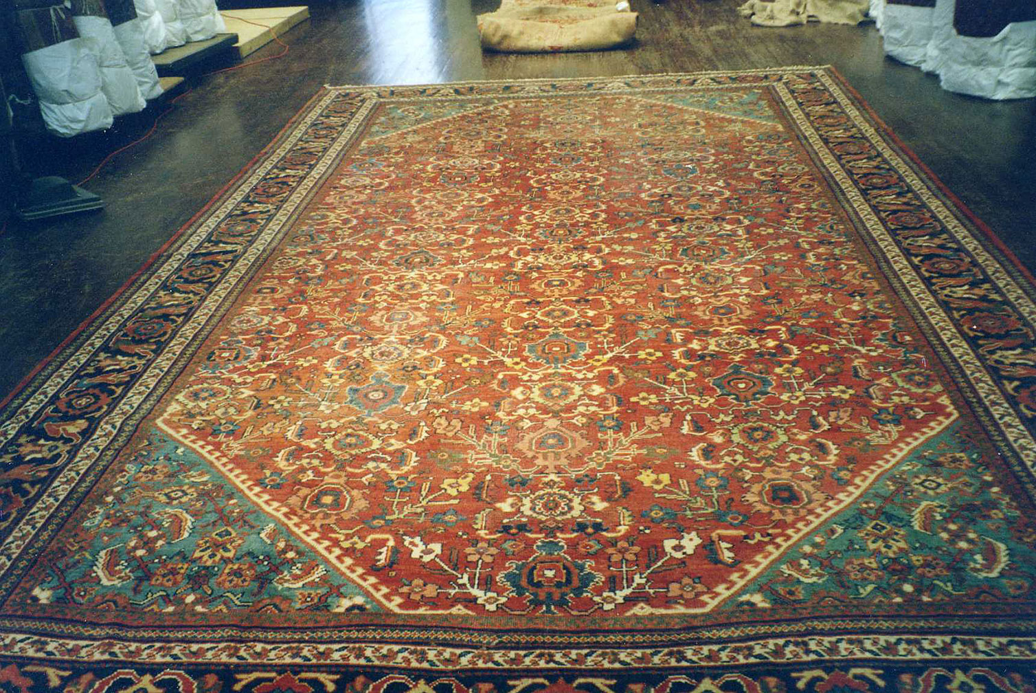 Antique mahal Carpet - # 52479