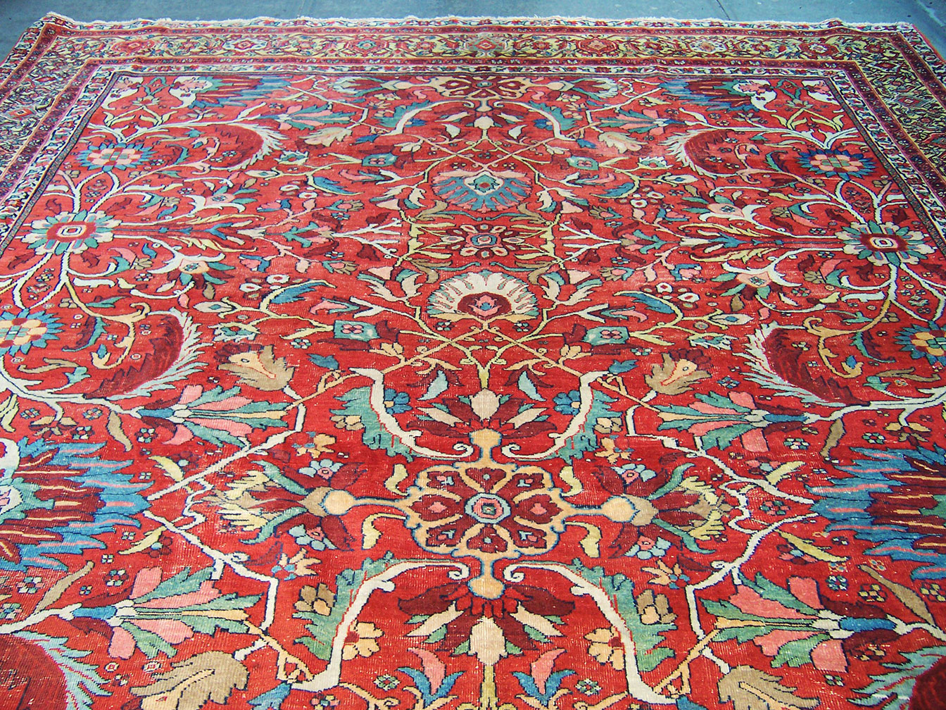 Antique mahal Carpet - # 53215