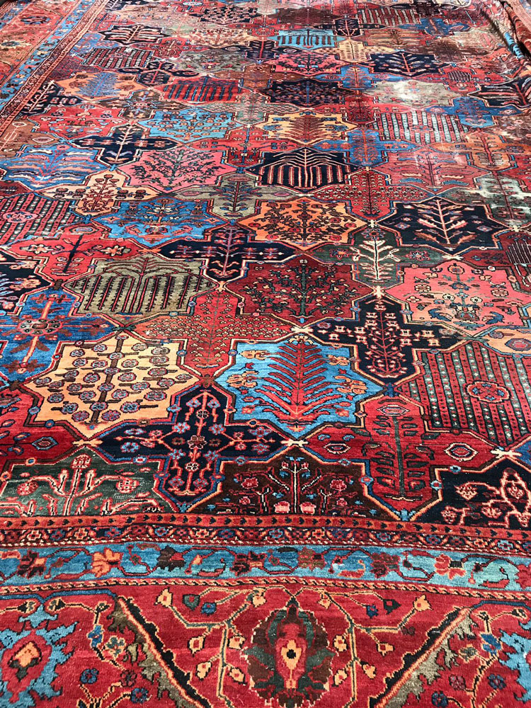 Antique mahal Carpet - # 53715