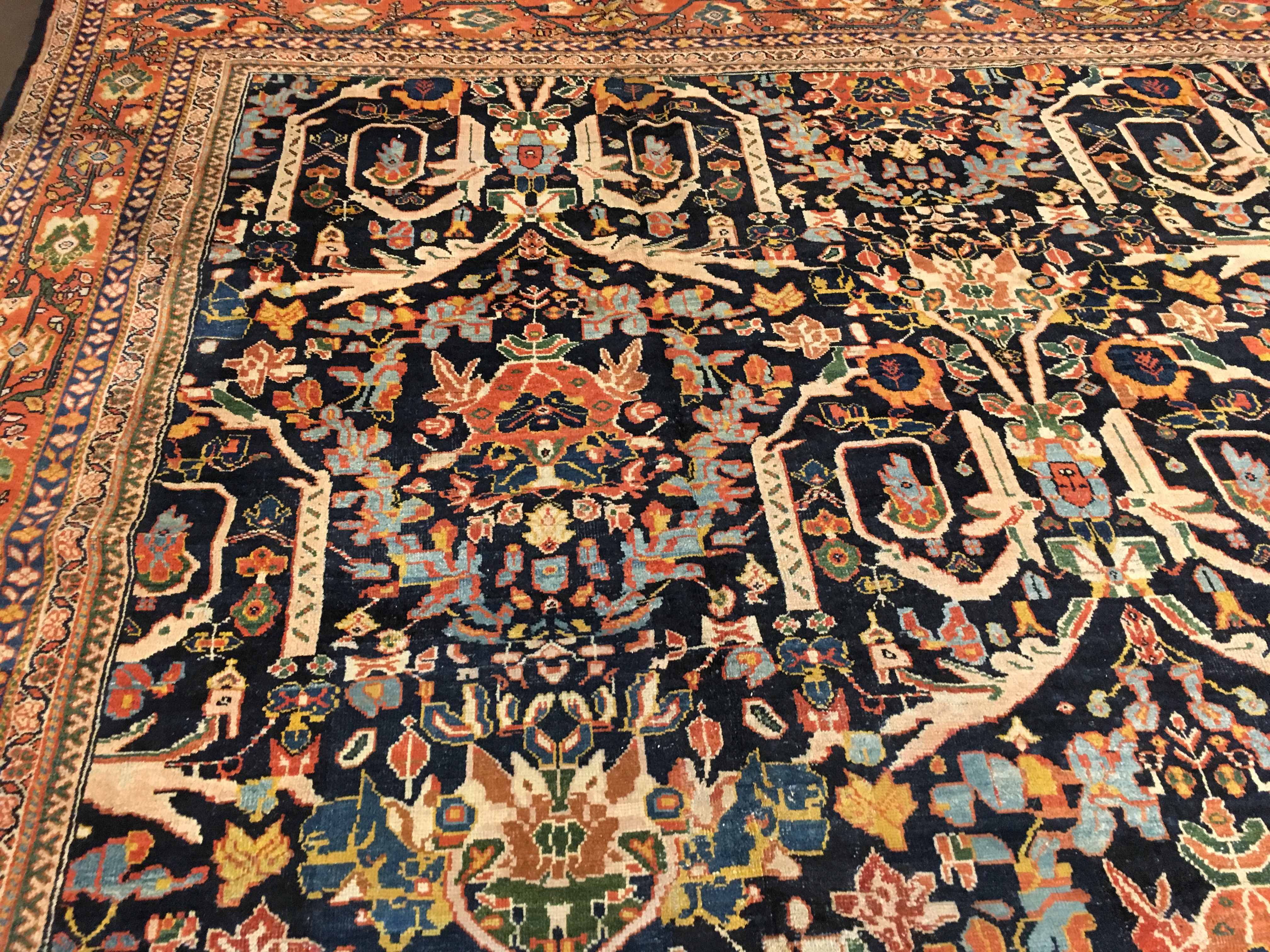 Antique mahal Carpet - # 53729