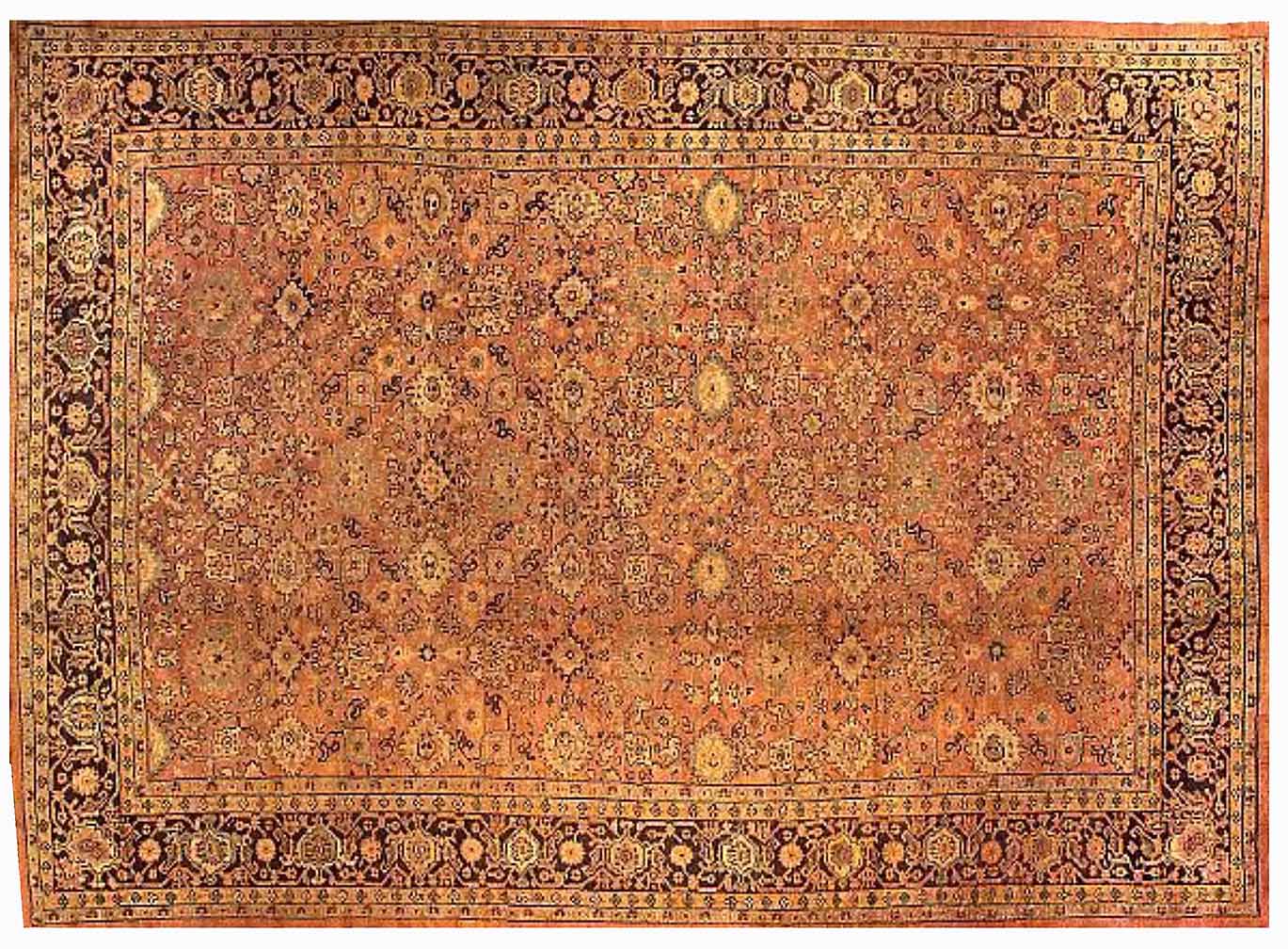 Antique mahal Carpet - # 54462