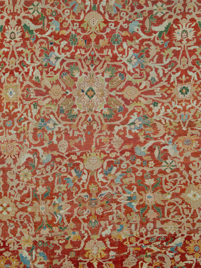 Antique mahal Carpet - # 54524