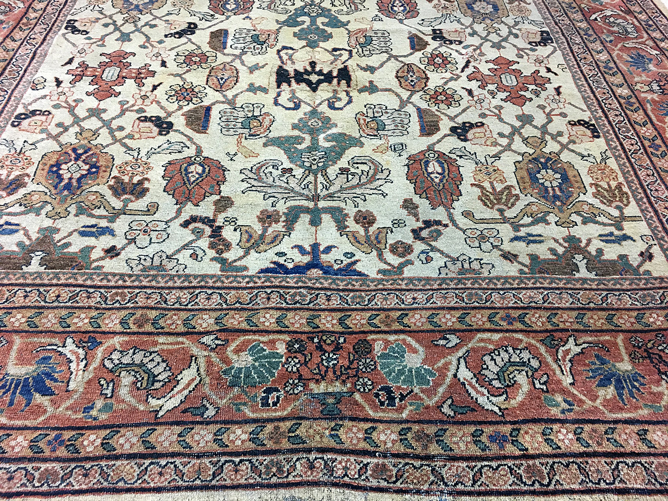 Antique mahal Carpet - # 55274