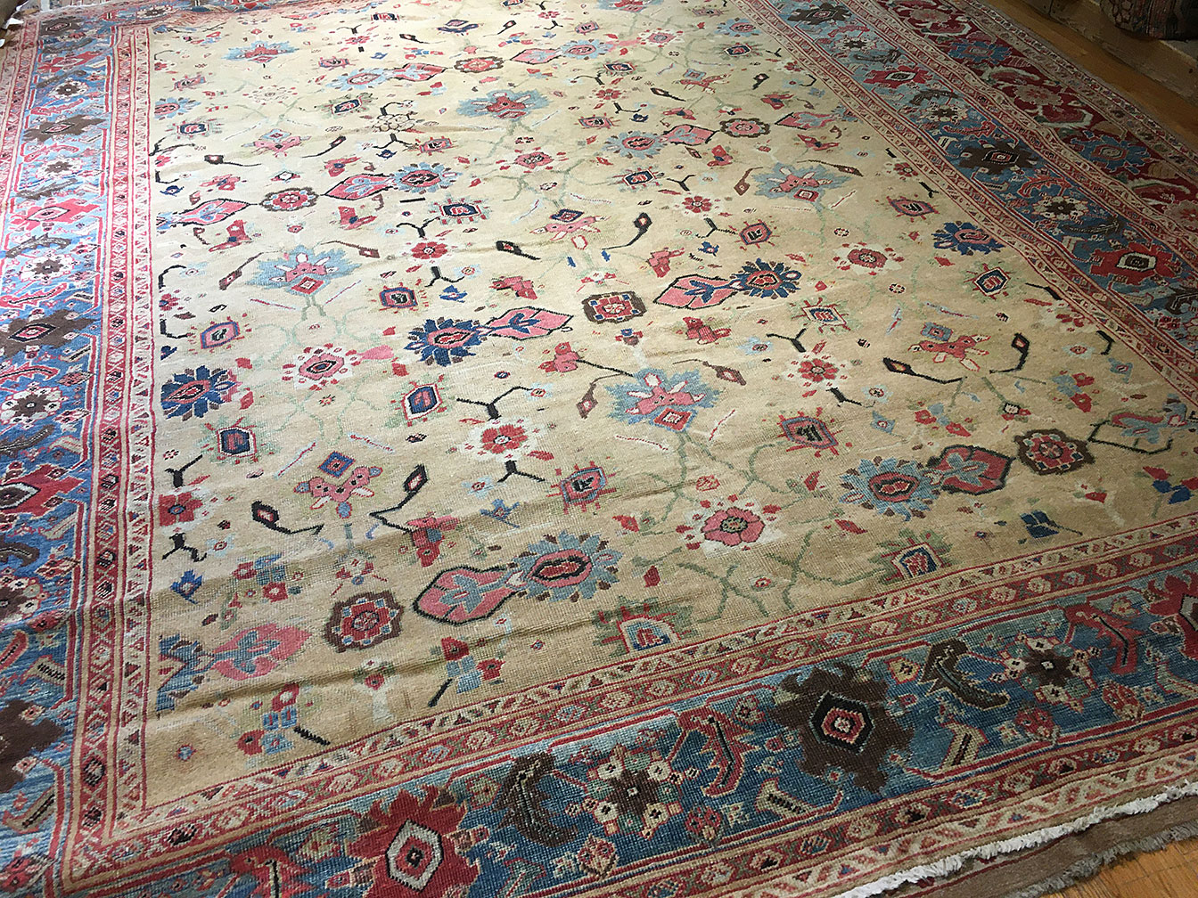 Antique mahal Carpet - # 55303