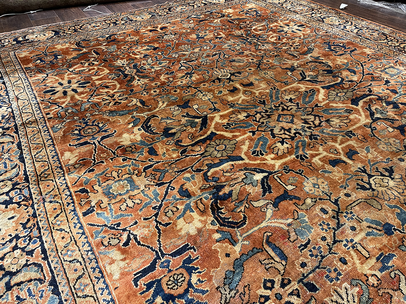 Antique mahal Carpet - # 55930