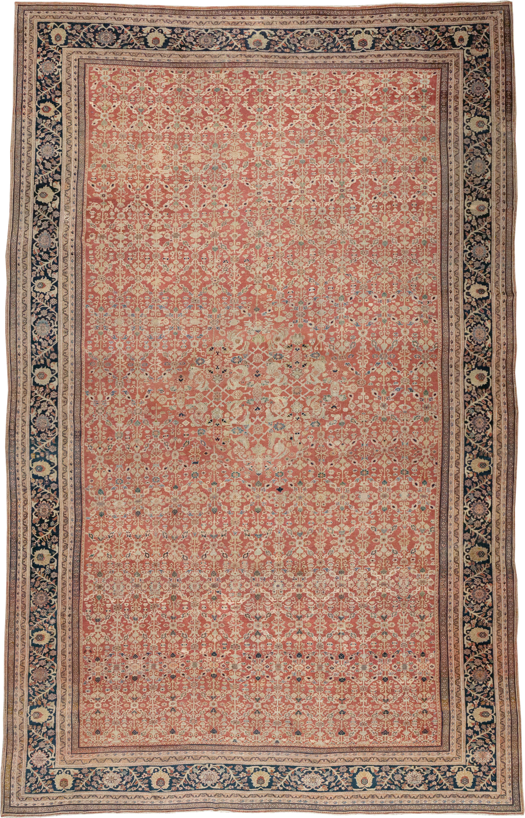 Antique mahal Carpet - # 57785