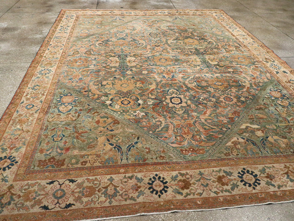 Antique mahal Carpet - # 58054