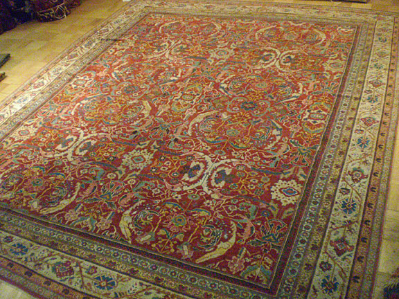 Antique mahal Carpet - # 6275