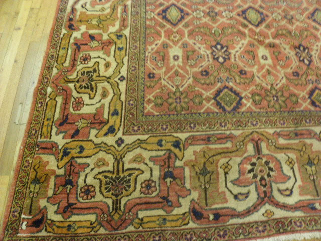 Antique mahal Carpet - # 6493