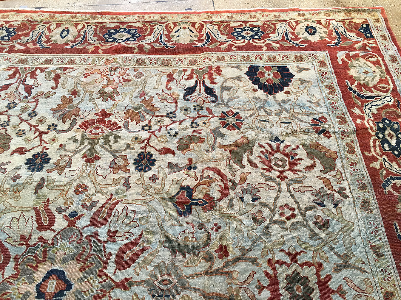 Antique mahal Carpet - # 7561