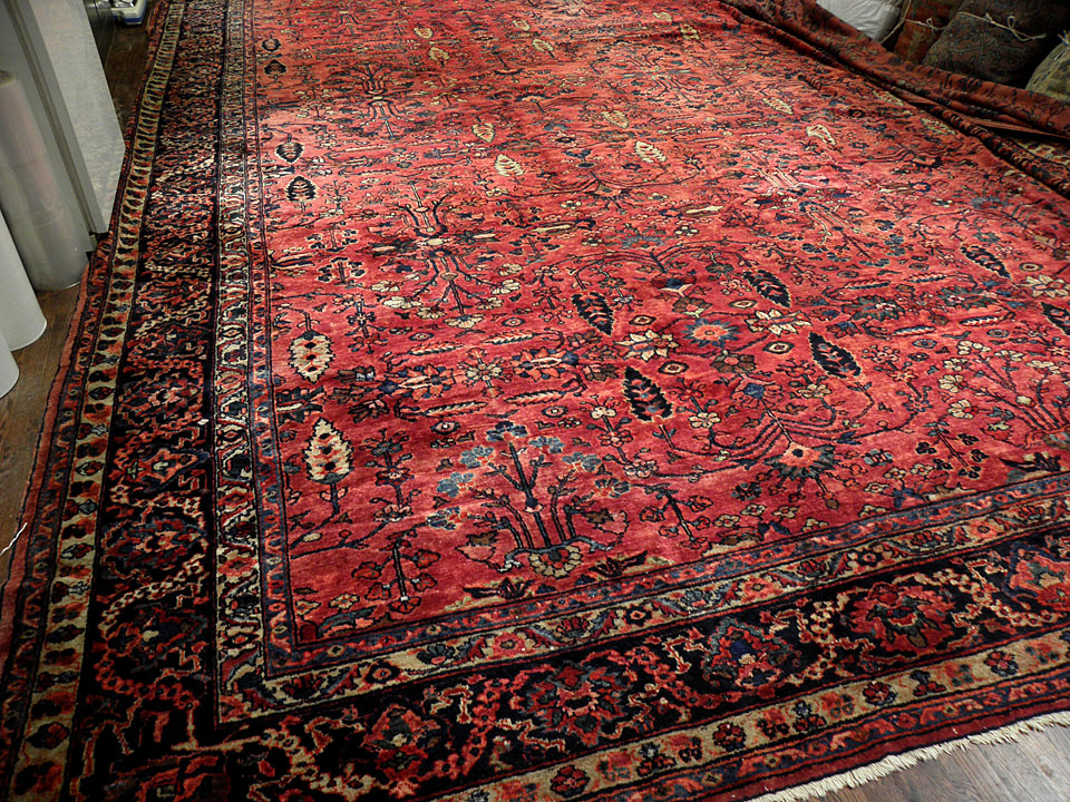 Antique mahal Carpet - # 7944