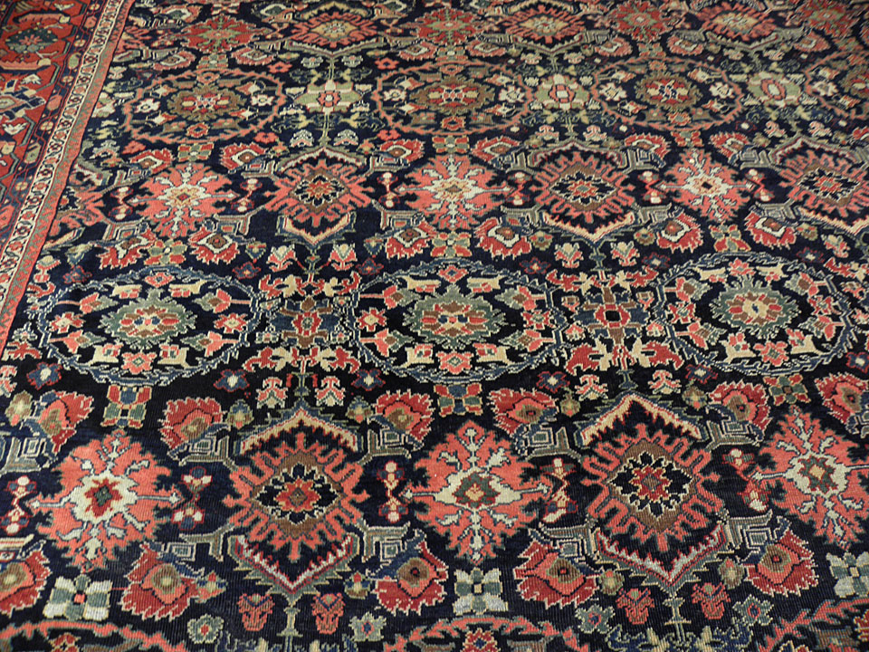 Antique mahal Carpet - # 7951