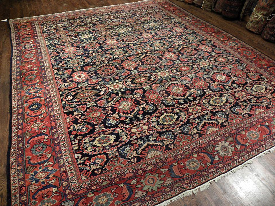 Antique mahal Carpet - # 7951