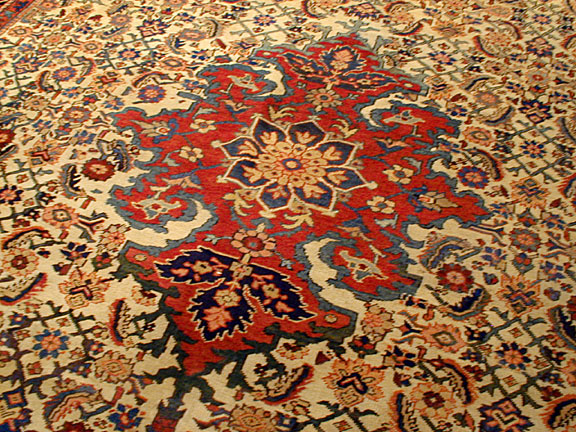 Antique mahal Carpet - # 90399