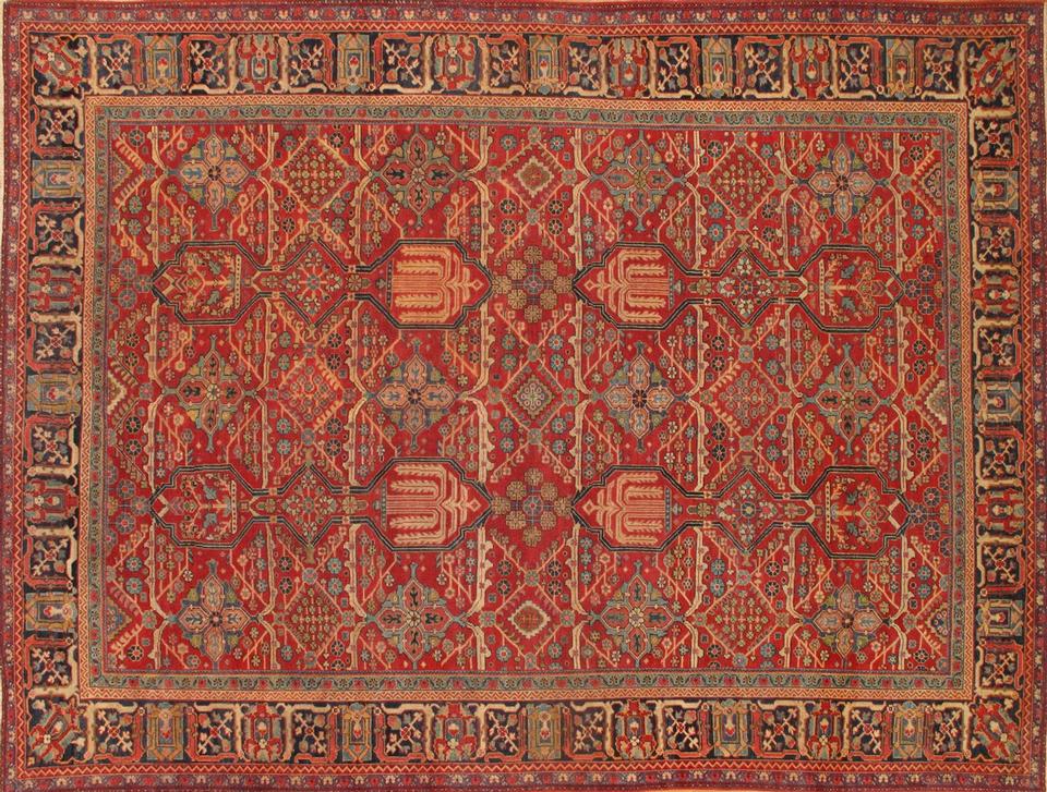 Antique mahal Carpet - # 9404