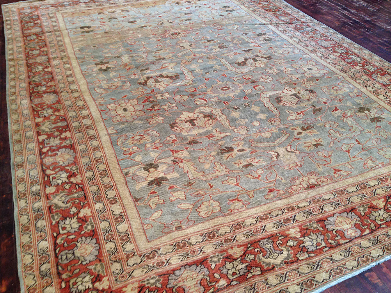 Antique mahal Carpet - # 9693