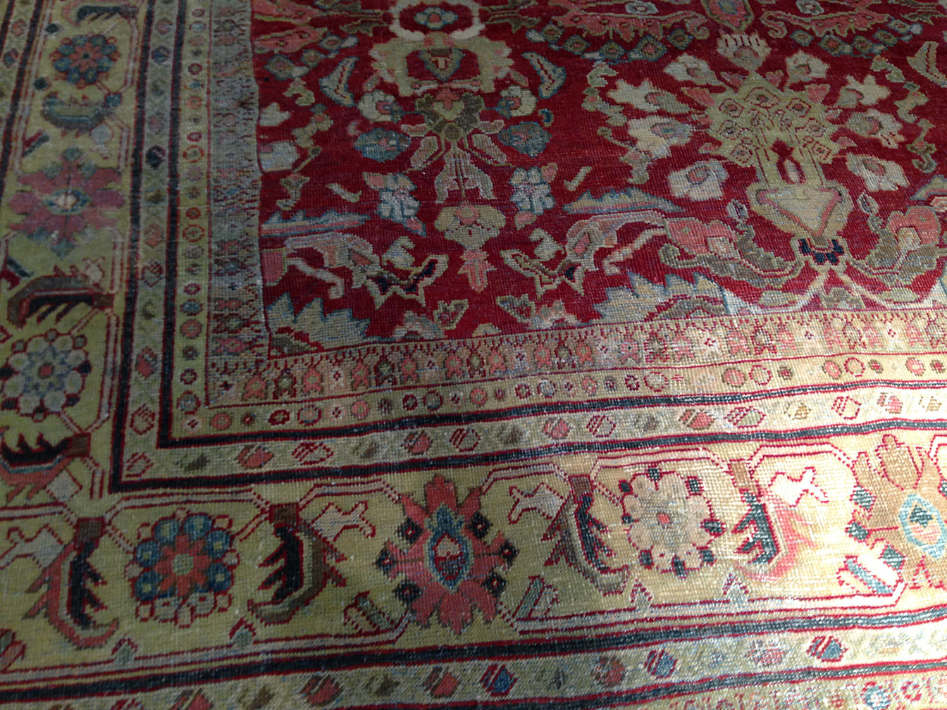 Antique mahal Carpet - # 9897