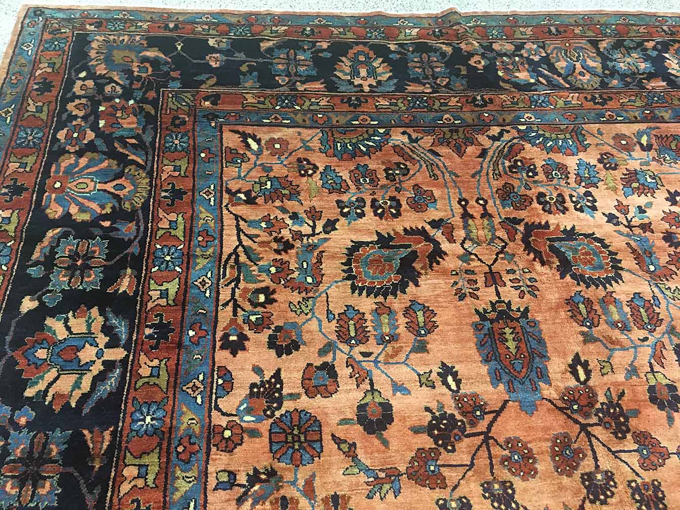Antique malayer Carpet - # 54377