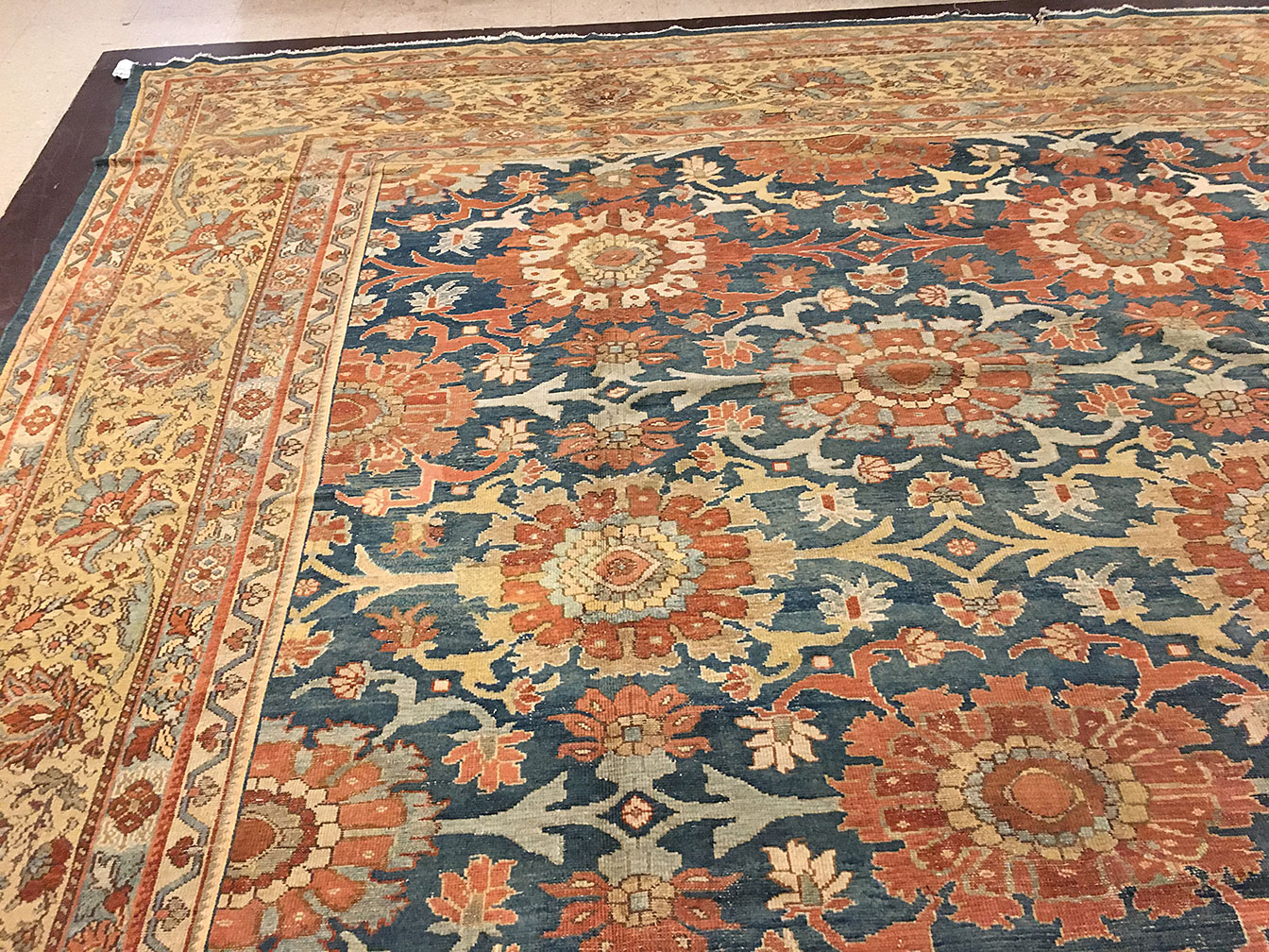 Antique malayer Carpet - # 7948