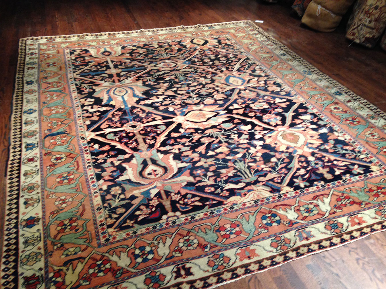 Antique malayer Carpet - # 8794