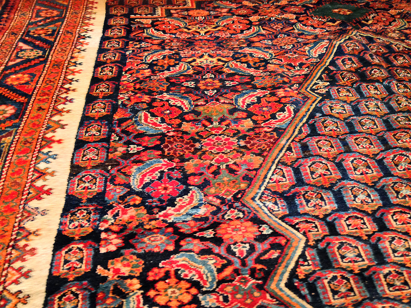 Antique malayer Carpet - # 9095