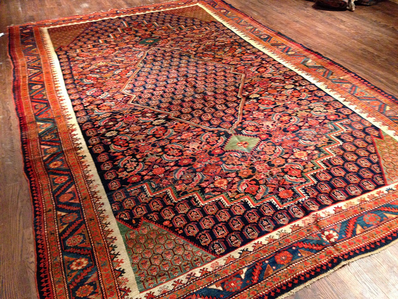 Antique malayer Carpet - # 9095