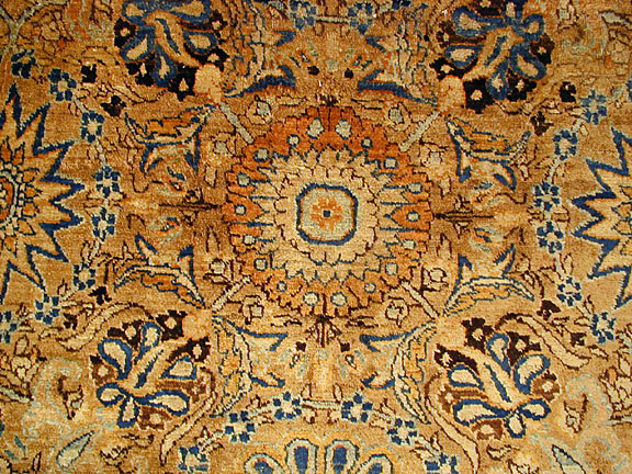 Antique meshed Carpet - # 3444