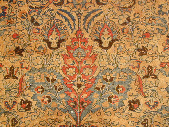 Antique meshed Carpet - # 3806