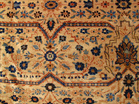 Antique meshed Carpet - # 4452