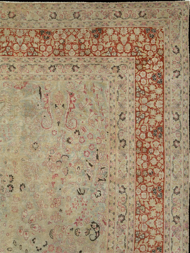 Antique meshed Carpet - # 52100