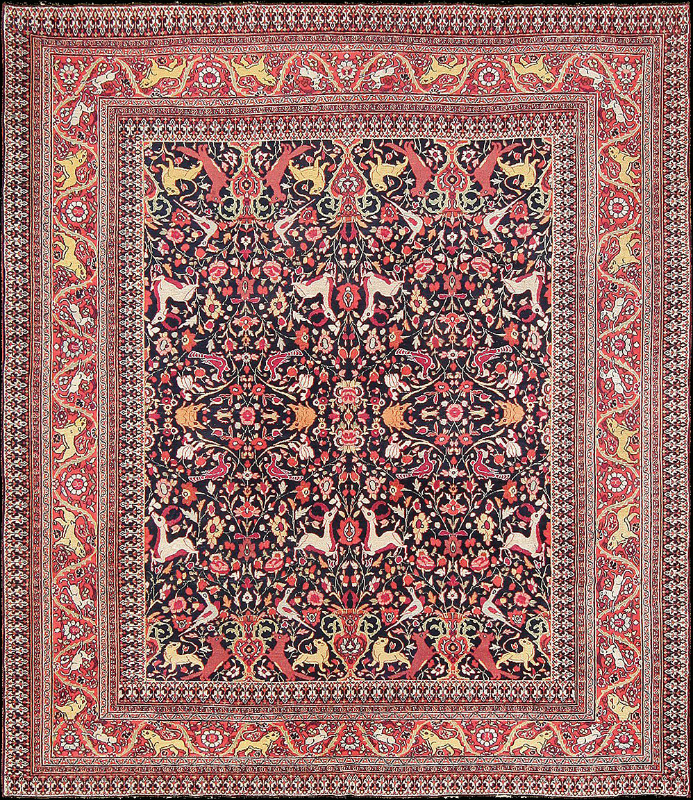 Antique meshed Carpet - # 53076