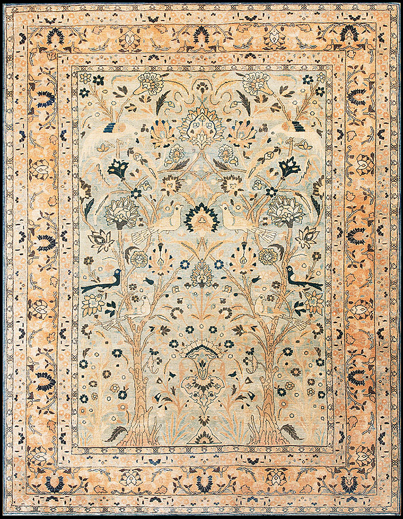 Antique meshed Carpet - # 9345