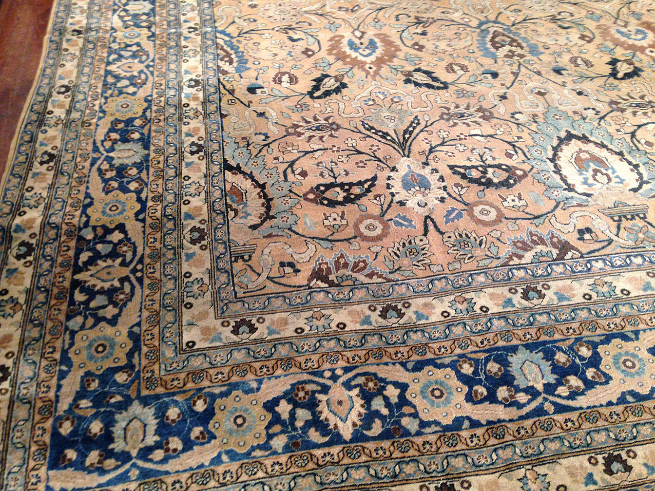 Antique meshed Carpet - # 9348