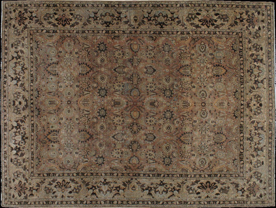 Antique meshed Carpet - # 9899