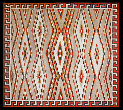 Antique navaho Carpet - # 6071