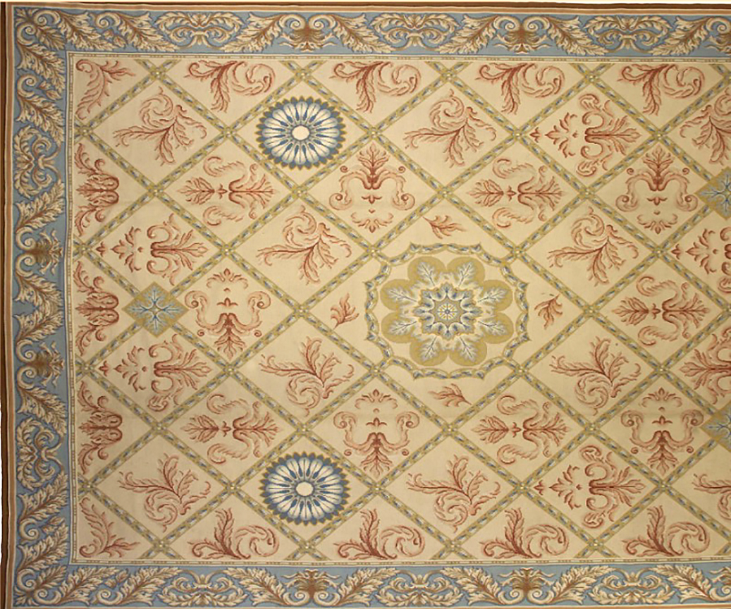 Antique needlepoint, portuguese Carpet - # 55871