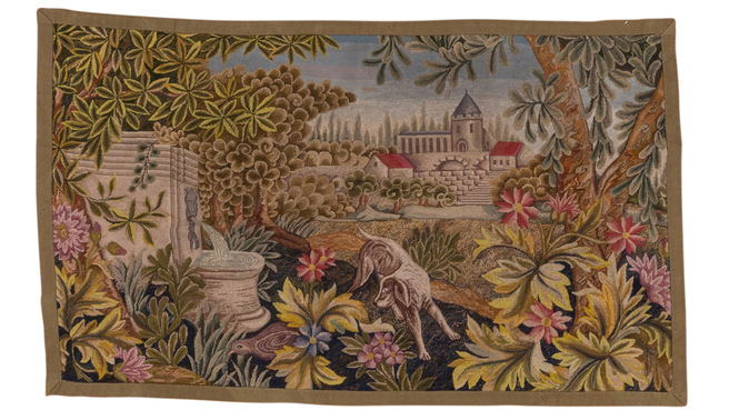 Antique needlepoint Rug - # 58186