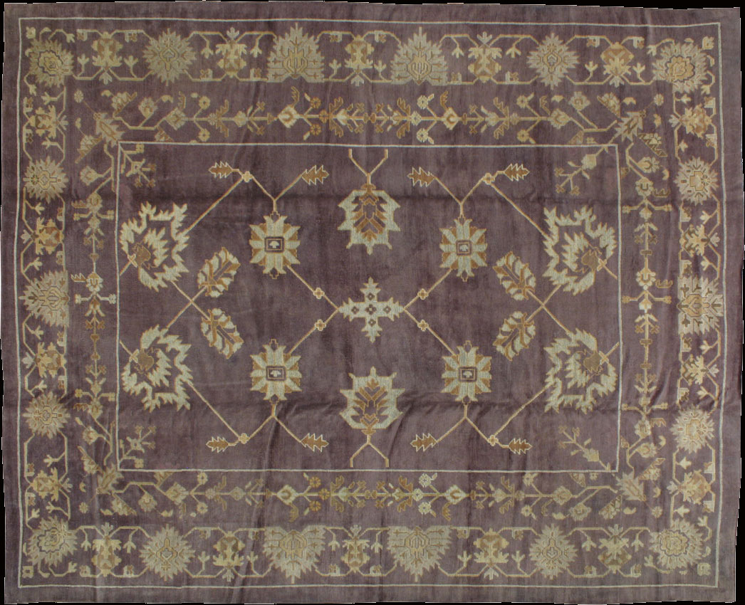Antique oushak Carpet - # 10765