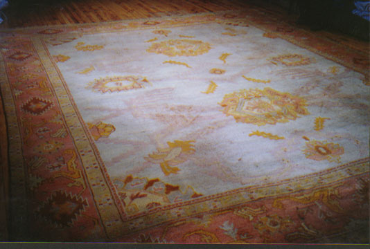 Antique oushak Carpet - # 1114